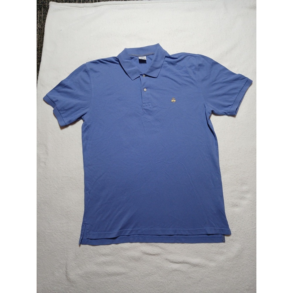 Brooks Brothers 346 Performance Polo Shirt Mens XXL Slim Fit Purple 100% Cotton